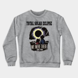 Total solar eclipse 2024 Crewneck Sweatshirt